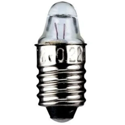Goobay - lampadina a faretto appuntita 1.10 watt 3,7 volt CE E10 bianco caldo trasparente wnt 9334 características