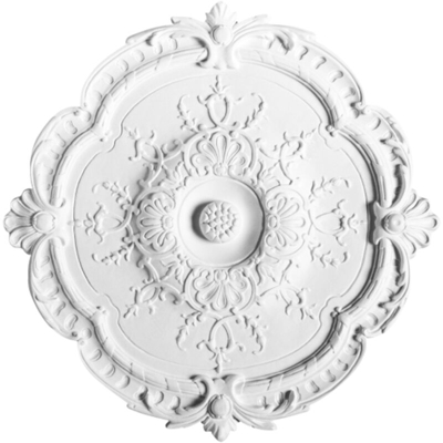 Rosone soffitto parete in poliuretano R31 LUXXUS decorazione per interni d 38,5 cm - Orac