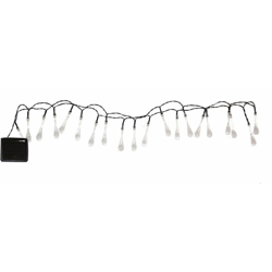 Harms - Lampada da esterno a LED a spina solare a LED a goccia con picchetto a terra decorazione da giardino lampada a catena leggera 507298 precio
