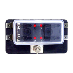 Scatola 4 Portafusibili Trem Standard Lamellari Con Spie Led en oferta