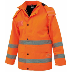 GIACCONE ALTA VISIBILITÀ - 100% poliestere | M - NEUTRO (SENZA PERSONALIZZAZIONE) - Arancio - Arancio características
