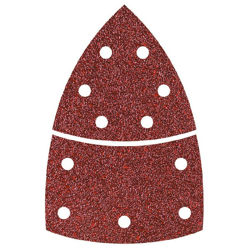 Strisce abrasive velcrate per levigatrice a delta / multiuso 40,80,120 - 15 piece - Wolfcraft características