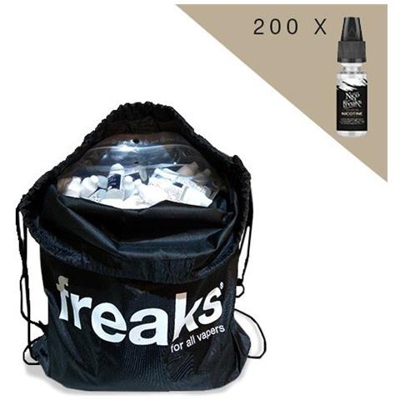 Borsa Da 200 Booster Di Nicotina nico Freaks 10m Dosaggio Della Nicotina 19,9 Mg