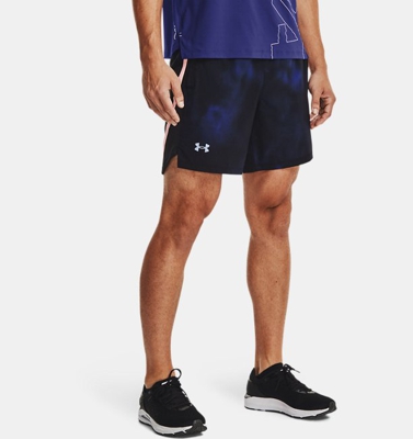 Shorts UA Launch Run 17,5 cm Print da uomo