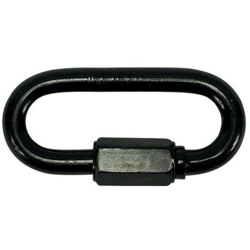 Moschettone Filettato Galvanizzato 8,0Mm Nero (A 50) precio