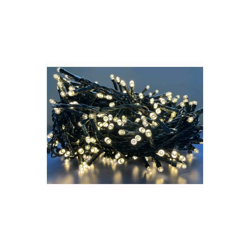 Serie Luci Natale 720 Led Bianco Ghiaccio Giochi Luce 38 mt Uso Esterno D2848 características