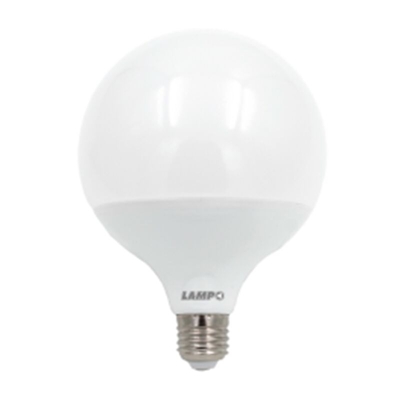 Lampadina a Globo E27 18W - 230V 3000K SNC GL12518WE27BC - Lampo