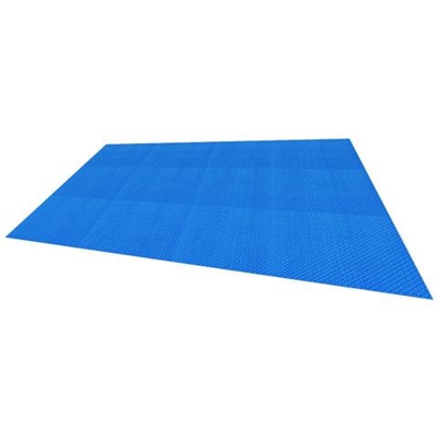 Telo Copertura Piscina Con Telaio 8 X 5m A Bolle Pellicola Copertura Solare Blu