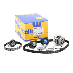 METELLI Pompa Acqua + Kit Cinghia Distribuzione 30-0765-1 Pompa Acqua + Kit Cinghie Dentate,Pompa VW,AUDI,SEAT,Golf IV Hatchback (1J1),POLO (6N2) en oferta