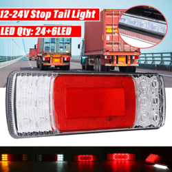 Insma - 24 + 6 LED 12V-24V Luci posteriori Indicatore di direzione freno targa precio