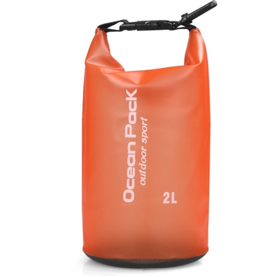 Y14603-2 - Secchiello impermeabile in PVC, arancione, 2L