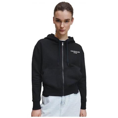 Instit Back Logo Zip Trough Felpa Donna Taglia M