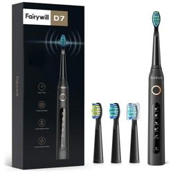 Di Sonic Spazzolino Elettrico Ricaricabile - Nero en oferta