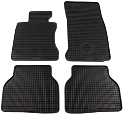 vidaXL Set di Tappetini per Auto 4 pz in Gomma BMW Serie 5 (E60) características