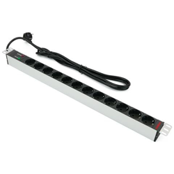 Multipresa Per Rack 19'' Di 12 Prese Con Protezione Sovracorrente Rackmatic precio