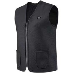 Gilet riscaldato, gilet ricaricabile, gilet riscaldato elettrico con controllo intelligente della temperatura (senza batteria),XL - XL en oferta
