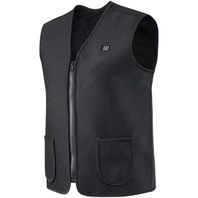 Gilet riscaldato, gilet ricaricabile, gilet riscaldato elettrico con controllo intelligente della temperatura (senza batteria),XL - XL