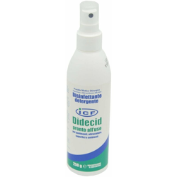Spray disinfettante detergente 250 ml antibatterico igienizzante pronto all'uso en oferta