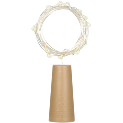 4,5 V 0,9 W. Luce ambiente in sughero, colorata en oferta