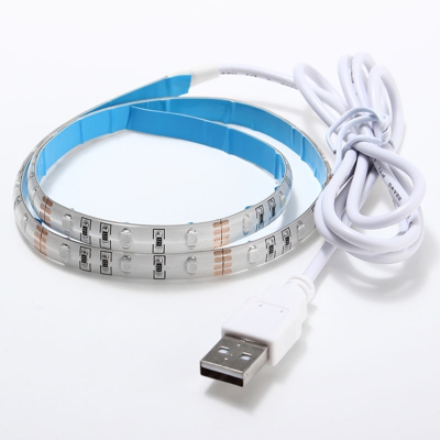 Striscia LED USB 50CM / 1M / 2M / 3M 3528 Striscia impermeabile SMD No & ë l TV Background Light LAVENTE