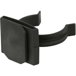 Morsetto di plastica per battiscopa in alluminio Clip di fissaggio per battiscopa inferiore. Altezza di 3 cm. Realizzata in ABS con finitura nero. características