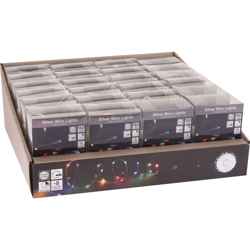 Peragashop - 160 MICROLED LINEARI LUCI MULTICOLOR A BATTERIA CON GIOCHI DI LUCE LUCI DI NATALE ADDOBBI PRESEPI en oferta