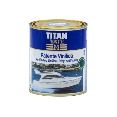 Brevetto vinile Yate | 750 mL - 4001 nero - 4001 nero - Titan