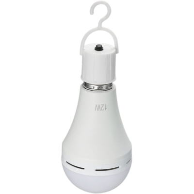 La lampadina di emergenza ricaricabile a 2 pezzi puo appendere la lampadina da campeggio esterna AC100 ~ 240V
