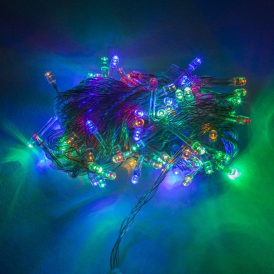 Stringa Di Luce Fata LED 100 Luci IP44 220V 10M Multicoloreed | RGB (HO-IP44-RGB)