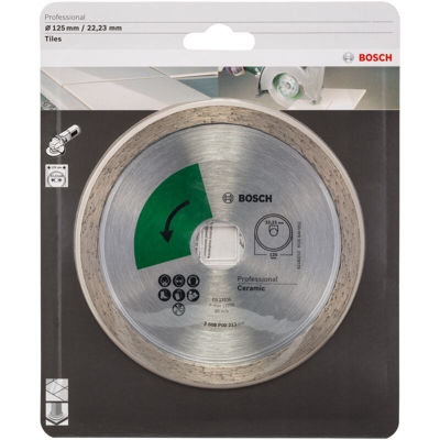 disco diamantato top Bosch ProfiLine per piastrelle 125mm