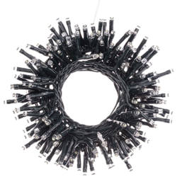 Luci natale catena 180 led 5mm luce esterno pile batteria telecomando decorazione natalizia (luce calda) precio