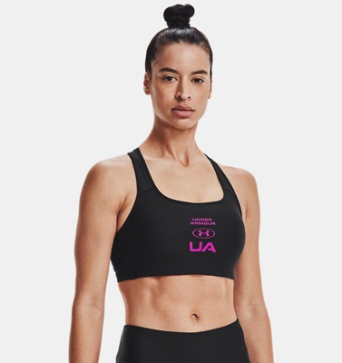 Reggiseno sportivo Armour® Mid Crossback Graphic Sports da donna