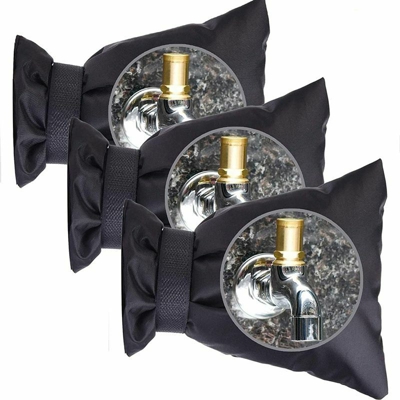 Thsinde - 3 pezzi Coperchio protettivo per rubinetto esterno Coperchio per rubinetto Calzino per protezione antigelo invernale Coperchio protettivo