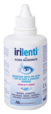 SOLUZIONE UNICA PER LENTI A CONTATTO IRILENTI 100ML