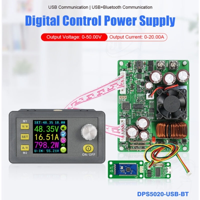 Convertitore del modulo di alimentazione digitale LCD regolabile da 50 V DPS5020