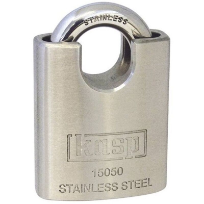 Lucchetto K15050D Argento Serratura a chiave - Kasp