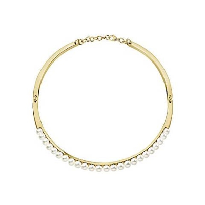 32011451 - Collana Da Donna Circling Girocollo In Acciaio Inox E Acciaio Inossidabile, Colore: Champagne, Cod. Kjakjj140100