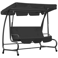 Dondolo Da Giardino Con Tettuccio Antracite en oferta