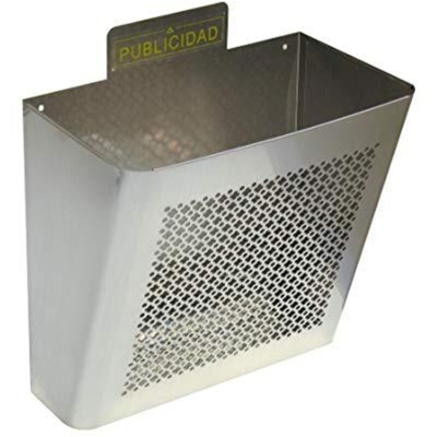 Arregui - Raccoglitore Cassetta Pubblicità Classica in Acciaio Inox cm 32x31x19