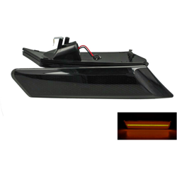 Kit Freccia Laterale a Led Side Marker Lente Nero Fume Luce Arancione Per Porsche 911 997 987 Carrera Boxster Cayman OEM 98763103802 precio