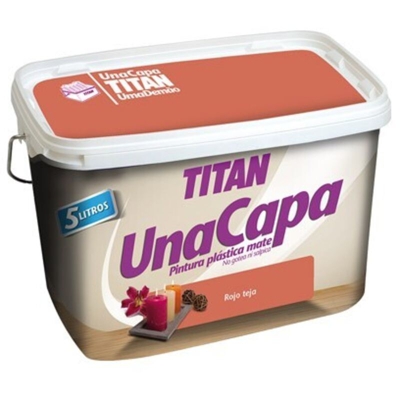 Matte Painting Uno Strato | 2.5 L - Red Tile - Red Tile - Titan