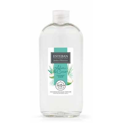 Esteban-paris - ESTEBAN PARIS RICARICA 300ML DIFFUSORE FIORE PROFUMATO ALOE&COCO PROFUMATORI AMBIENTI