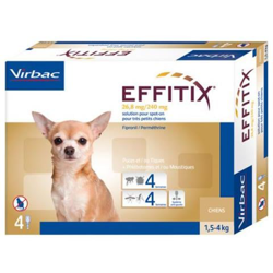 Effitix Pipette Per Cani Taglia Toy 1,5-4 Kg 24 Drops en oferta