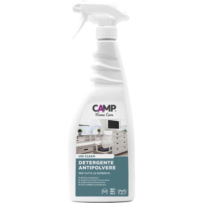 Uni Clean Detergente antipolvere igienizzante multi superficie 750 ml - Camp