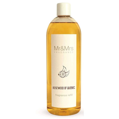 Mr&Mrs Fragrance Ricarica Diffusore A Bastoncino Blanc 1L Rosewood Of Quebec