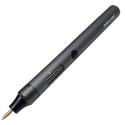 Penna portatile per stirare a caldo, saldatore con ricarica wireless a calore interno, grigio, fornito con batteria características
