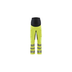 710016423399XL - Pantaloni premaman, elasticizzati, a 4 vie, colore: Giallo/Nero, XL - Blaklader en oferta