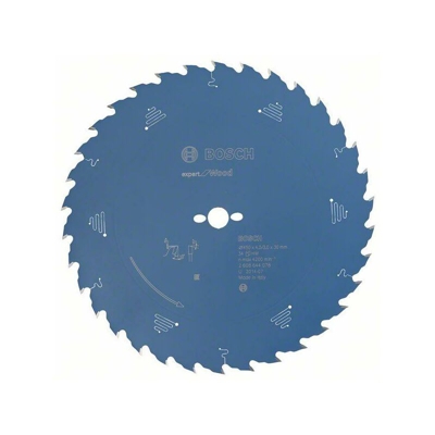 Bosch Lama per sega circolare Expert for Wood, 450 x 30 x 4,5 mm, 34 - 2608644078