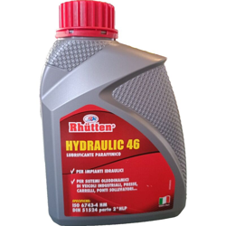 Olio idraulico iso 46 tamoil hydraulic lt1 neutron minerale paraffinico - Rhutten características