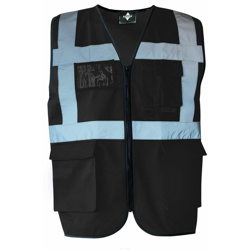 Korntex - Multi Functional Vest - Multi Functional Vest100%P | XXL - NEUTRO (SENZA PERSONALIZZAZIONE) - Black (S) - Black en oferta